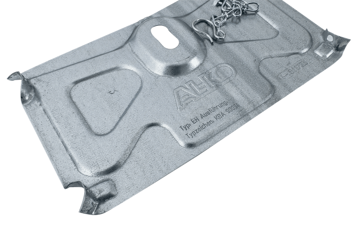 Support de roue de secours AL-KO pour caravane 1050-1250 mm