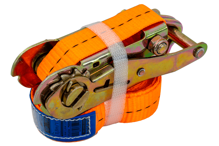 Kit de quatre sangles de transport avec tendeur UNITRAILER 4m/25mm/1t