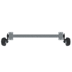 Essieu freiné KNOTT VGB13 pour remorque bateau 1350kg 1500mm 2000mm 5x112