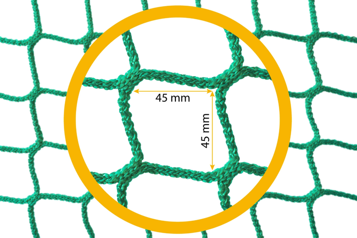Filet de transport pour remorque UNITRAILER sécurisant le chargement d'une remorque 300x400cm