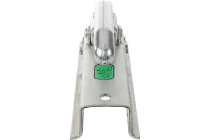 Attelage à boule KNOTT KQ14-A pour remorque de 1400kg avec timon carré de 50mm