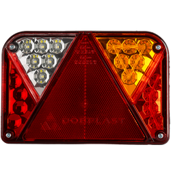 Feu arrière LED DOBPLAST DPT35, 6 fonctions, droit