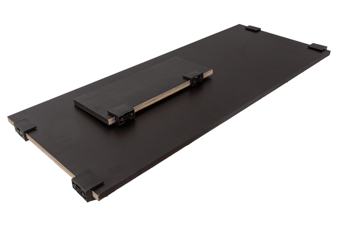 Ensemble de deux étagères, cloisons pour la boîte à outils DAKEN ARKA 81209, compartiment 1125x445mm et 445x180mm