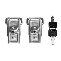 Jeu de deux crochets latéraux de remorque WINTERHOFF BVS 60-1 pour verrouiller le côté de la remorque avec une clé