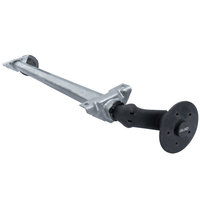 Essieu non freiné AL-KO OPTIMA pour remorque 750kg 1200mm 1630mm 5x112