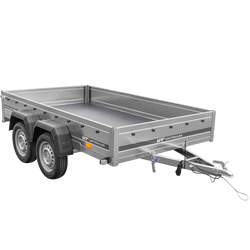 Remorque à deux essieux 264x150 UNITRAILER GARDEN 265/2 KIPP