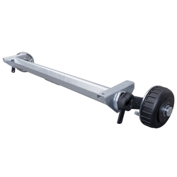 Essieu freiné AL-KO EURO pour remorque / dépanneuse 1800kg 1600mm 2100mm 5x112