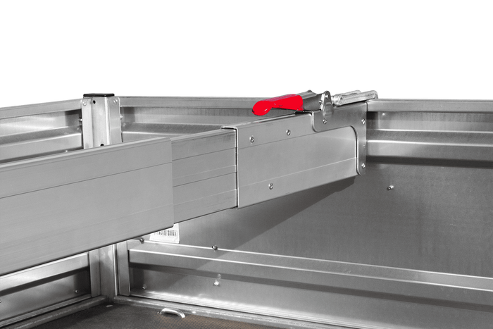 Poutre latérale UNITRAILER pour sécuriser la cargaison 2400-2700 mm