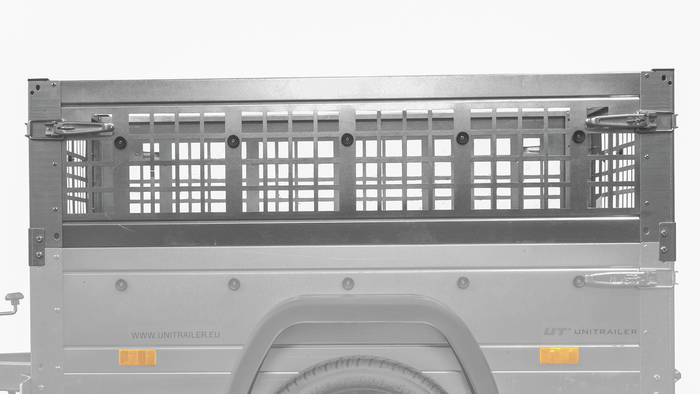 Ridelles, côtés grillagés pour la remorque UNITRAILER GARDEN TRAILER 150 KIPP