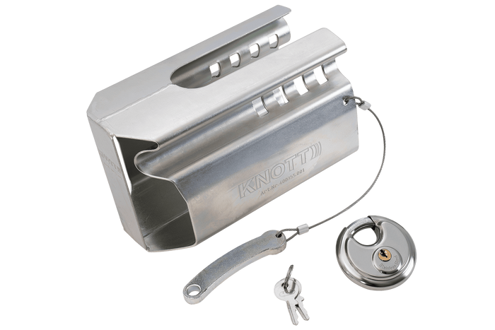 Antivol d'attelage de remorque KNOTT 400355.001 verrou universel
