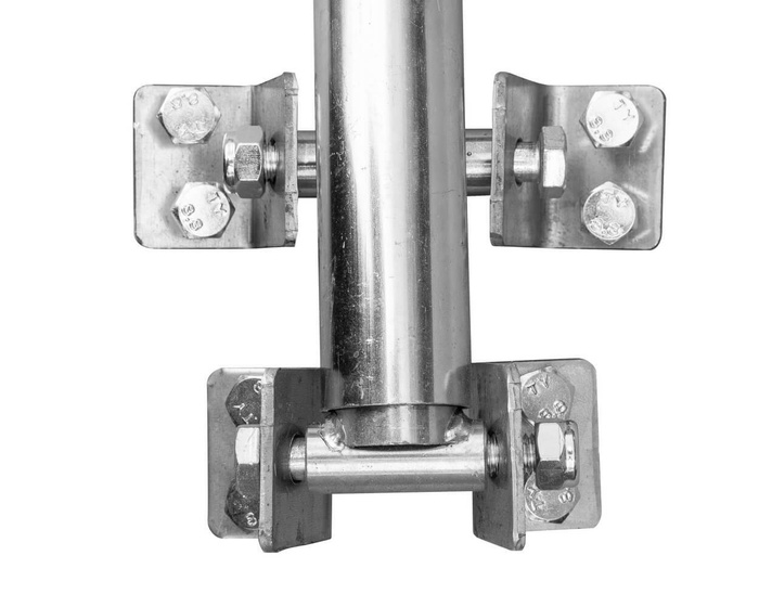 Fixation de la manivelle UNITRAILER pour le chargement/déchargement de la remorque