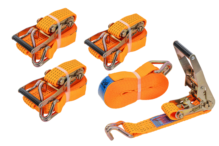Kit de quatre sangles de transport avec tendeur UNITRAILER 8m/50mm/5t