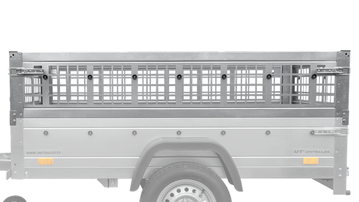 Ridelles grillagées pour la remorque UNITRAILER GARDEN TRAILER 200 KIPP