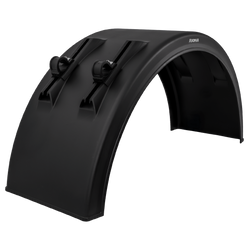 Garde-boue pour remorque 19,5-22,5" DOMAR DK2975 passage de roue 1250/430mm avec supports de montage