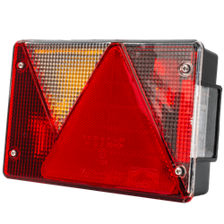 Feu arrière ASPÖCK Multipoint IV, 6 fonctions, gauche