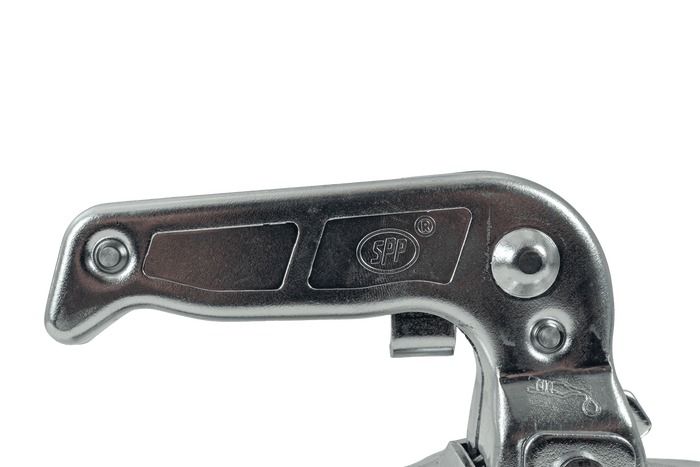 Attelage à boule STEELPRESS BC-1200C pour remorque de 1200 kg avec timon tubulaire de 50 mm