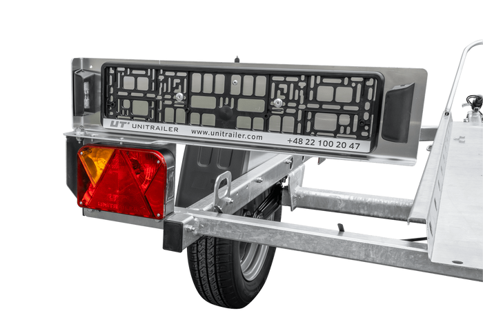 Remorque moto 225x111 UNITRAILER RIDER 1, PTAC 450 kg