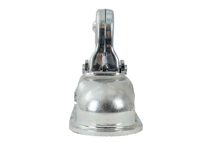 Attelage à boule STEELPRESS BC-1200C pour remorque de 1200 kg avec timon tubulaire de 50 mm