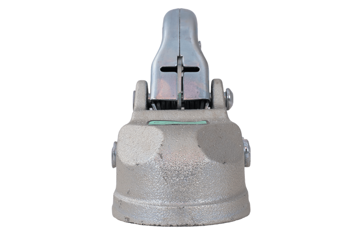 Attelage à boule KNOTT K27-B pour remorque de 2 700 kg avec timon tubulaire de 45 mm, en fonte 