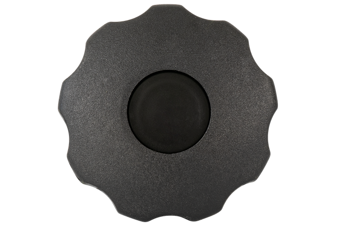 Bouton étoile M 12X70 (12X78) pour rampes