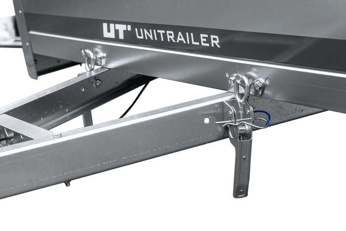 Remorque pour auto 230 x 125 cm Garden Trailer 230 KIPP