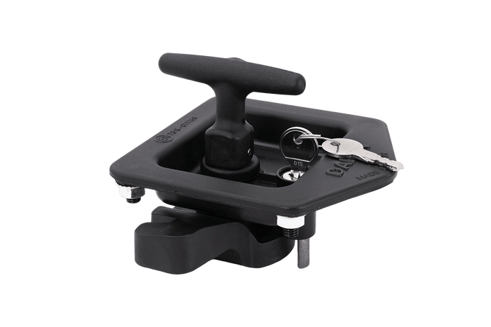 Serrure DAKEN 89020 avec poignée pour coffre à outils ARKA 