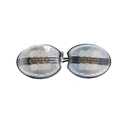 Ensemble réflecteurs, phares de travail LED TT Technology TT.13509, 9xLED 3600lm pour John Deere