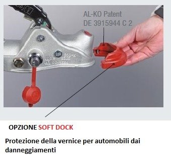 Protection pour tête d'attelage AL-KO Soft Dock AK7/AK270/AK160
