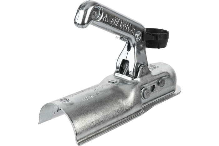 Attelage à boule WINTERHOFF WW8-C pour remorque 800kg avec timon tubulaire 70mm