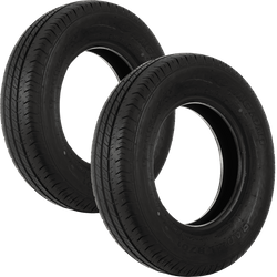 KIT : deux pneus renforcés pour remorque LINGLONG R701 165/80 R13C 96/94N