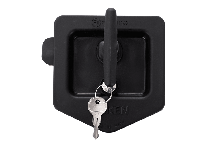 Serrure DAKEN 89020 avec poignée pour coffre à outils ARKA 