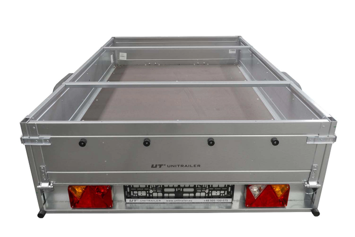 Arceau de remorque H-0 avec bâche plate grise GARDEN TRAILER 200 KIPP