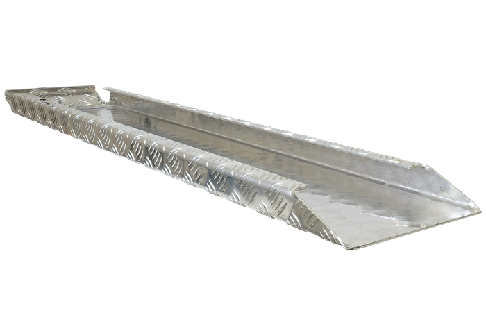 Rampes aluminium Unitrailer pour remorque dépanneuse 125 cm 400kg kit de 2 