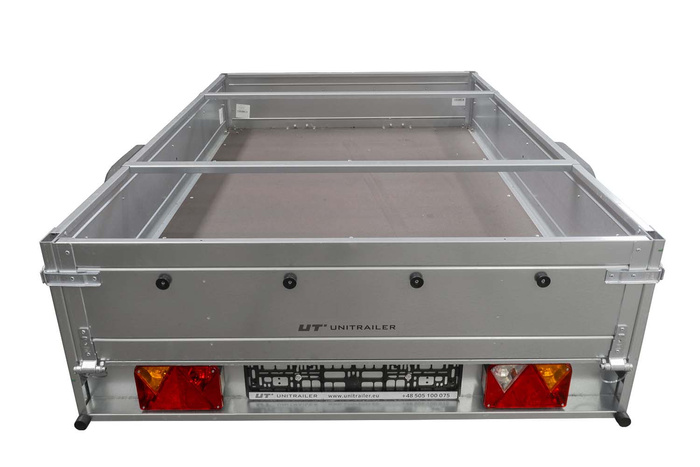 Châssis plat H-0 REMORQUE DE JARDIN 200 KIPP