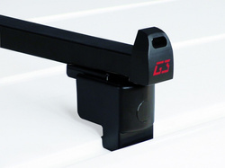 Galerie de toit G3 Atlantic 63.002 pour fourgonnettes de livraison - 1 poutre