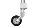 Roue jockey automatique  60 mm pour remorque UNITRAILER