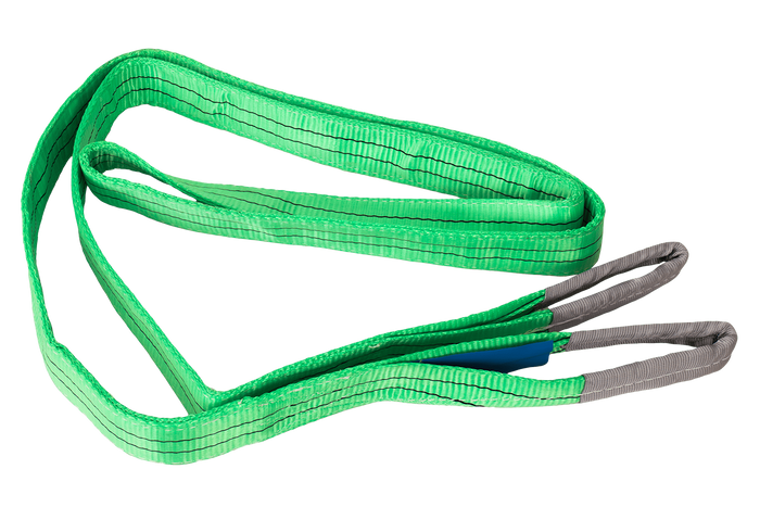 Sangle, élingue de levage HEFFA 4 m/60 mm/2 t avec boucles