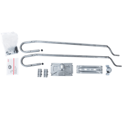 Support de roue de secours AL-KO pour caravane 1050-1250 mm