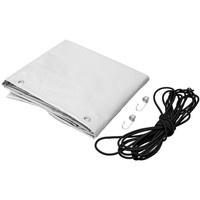 Bâche plate grise pour remorque Garden Trailer 150 KIPP