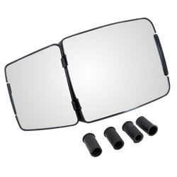 Miroir panoramique PLASTEX LP0360MP pour machines agricoles 360x184mm