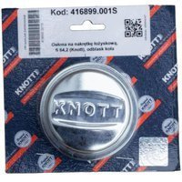Cache-moyeu de roue KNOTT 64,2 mm pour remorque