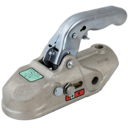 Attelage à boule KNOTT K27-A pour remorque 2700kg avec timon tubulaire de 50mm, fonte 