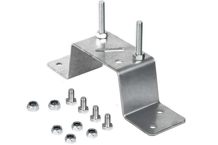 Support pour montage de la roue de secours remorque UNITRAILER