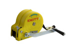Treuil 450 kg à sangle KNOTT boîtier jaune