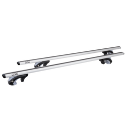 Barres de toit Eco Alubase 120 - barres de toit universelles en aluminium pour rails ouverts
