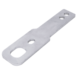 Crochet pour la fixation de sangles de transport UNITRAILER, longueur 223,5 mm