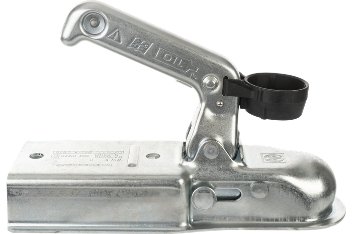 Attelage à boule WINTERHOFF WW8-H pour remorque 800kg avec timon carré de 70mm