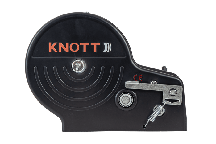 Treuil manuel pour remorque KNOTT 6X0017.311 900kg avec sangle