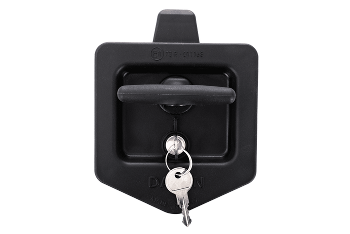 Serrure DAKEN 89010 avec poignée pour coffre à outils WELVET