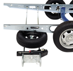 Support de roue de secours AL-KO pour caravane 1050-1250 mm